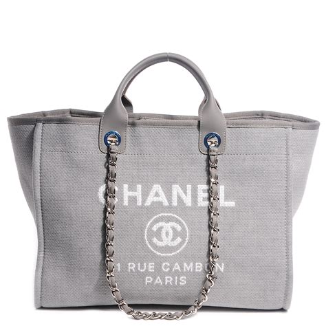 chanel canvas large deauville tote price|Chanel deauville tote large size.